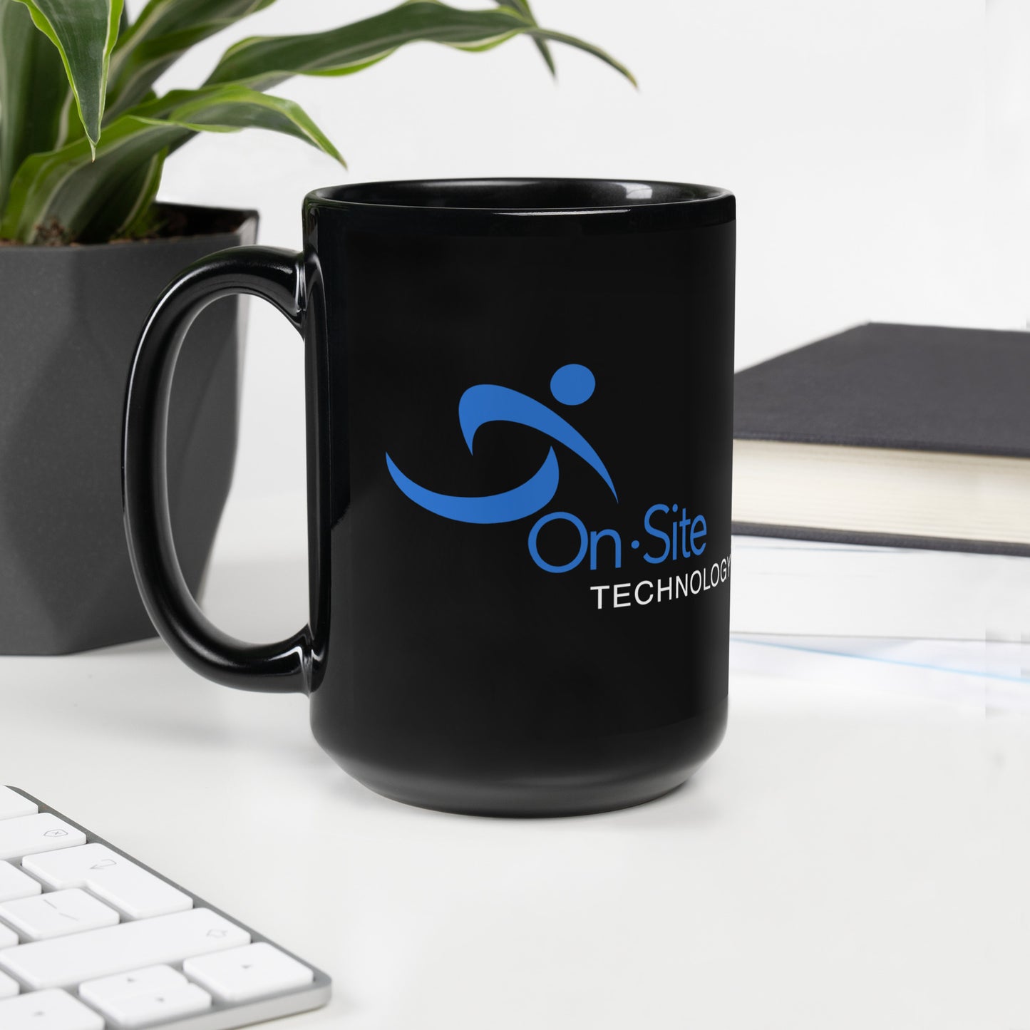 Black Glossy Mug