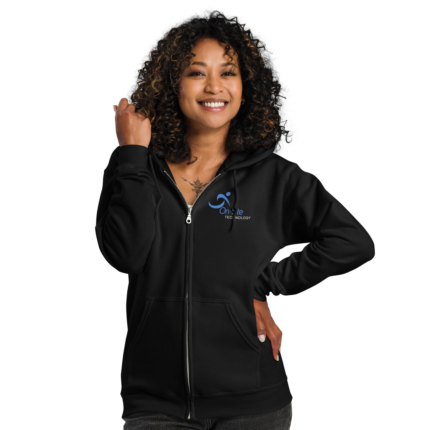 Unisex Zip Hoodie