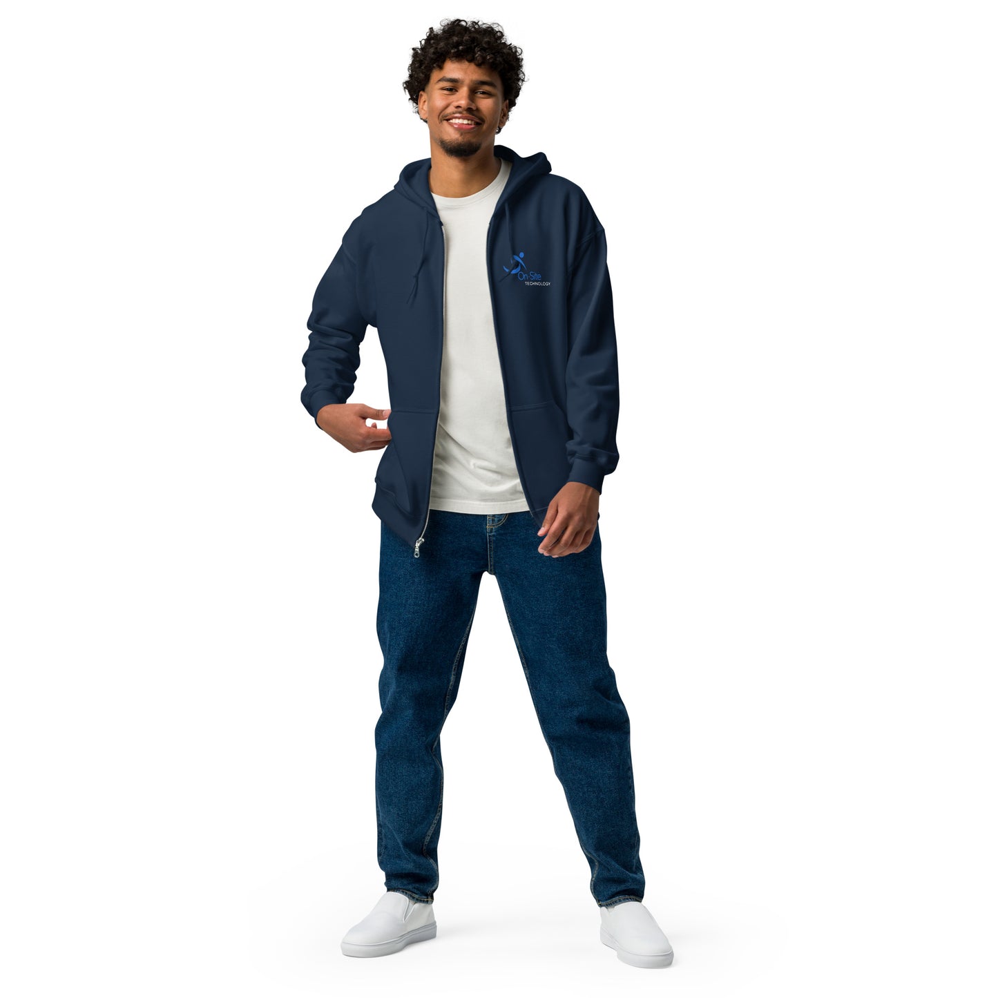 Unisex Zip Hoodie
