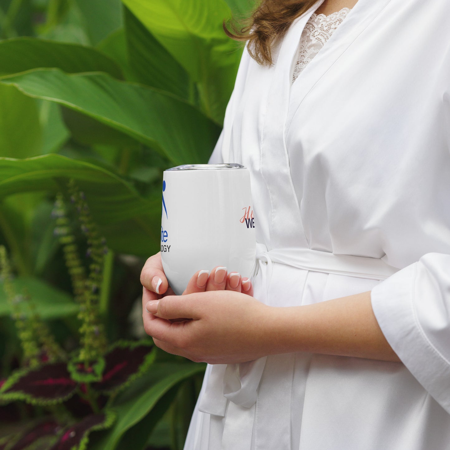 Hello Weekend Wine Tumbler